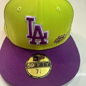 New Era LA Dodgers Baseball hat . Big League Chew
